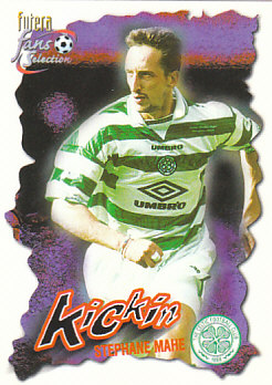 Stephane Mahe Celtic Glasgow 1999 Futera Fans' Selection #45